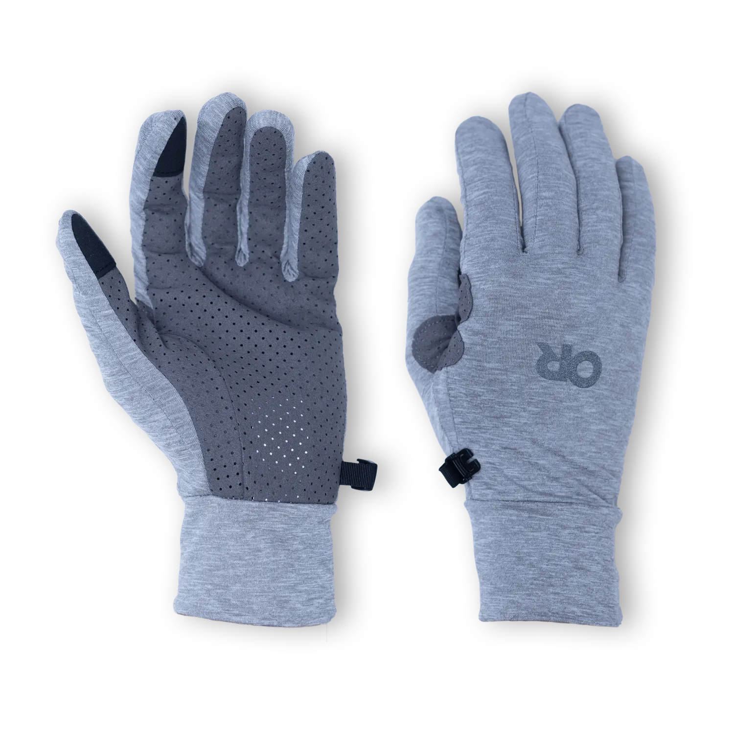 Outdoor Research ActiveIce Chroma Full Sun Glove solhansker Titanium Grey UPF 50+