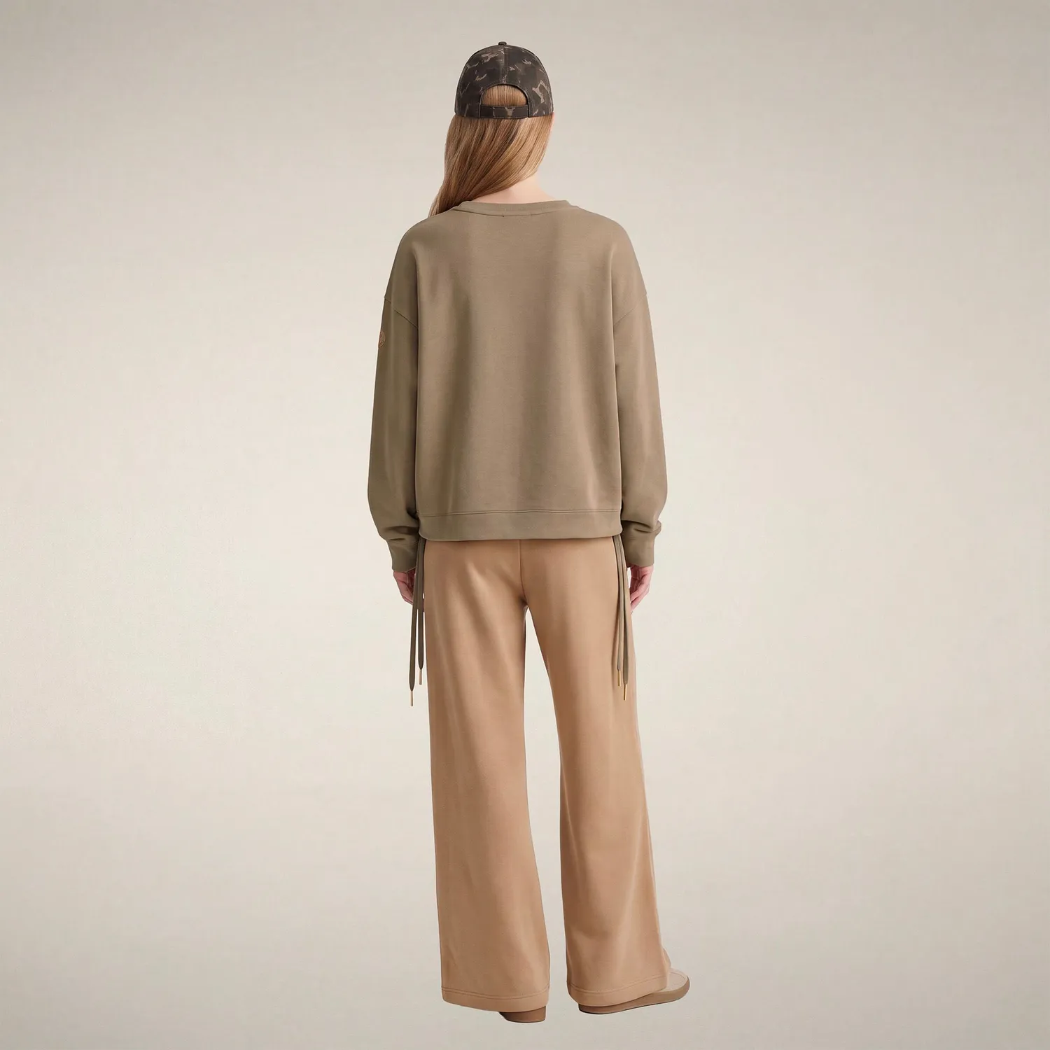 Save The Duck Akemi collegegenser beige