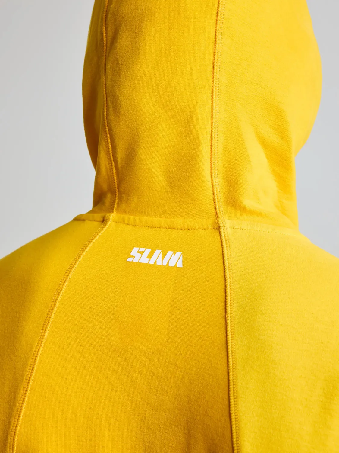 Slam Graphic Hoodie hettegenser mørk marineblå bambus og bomull
