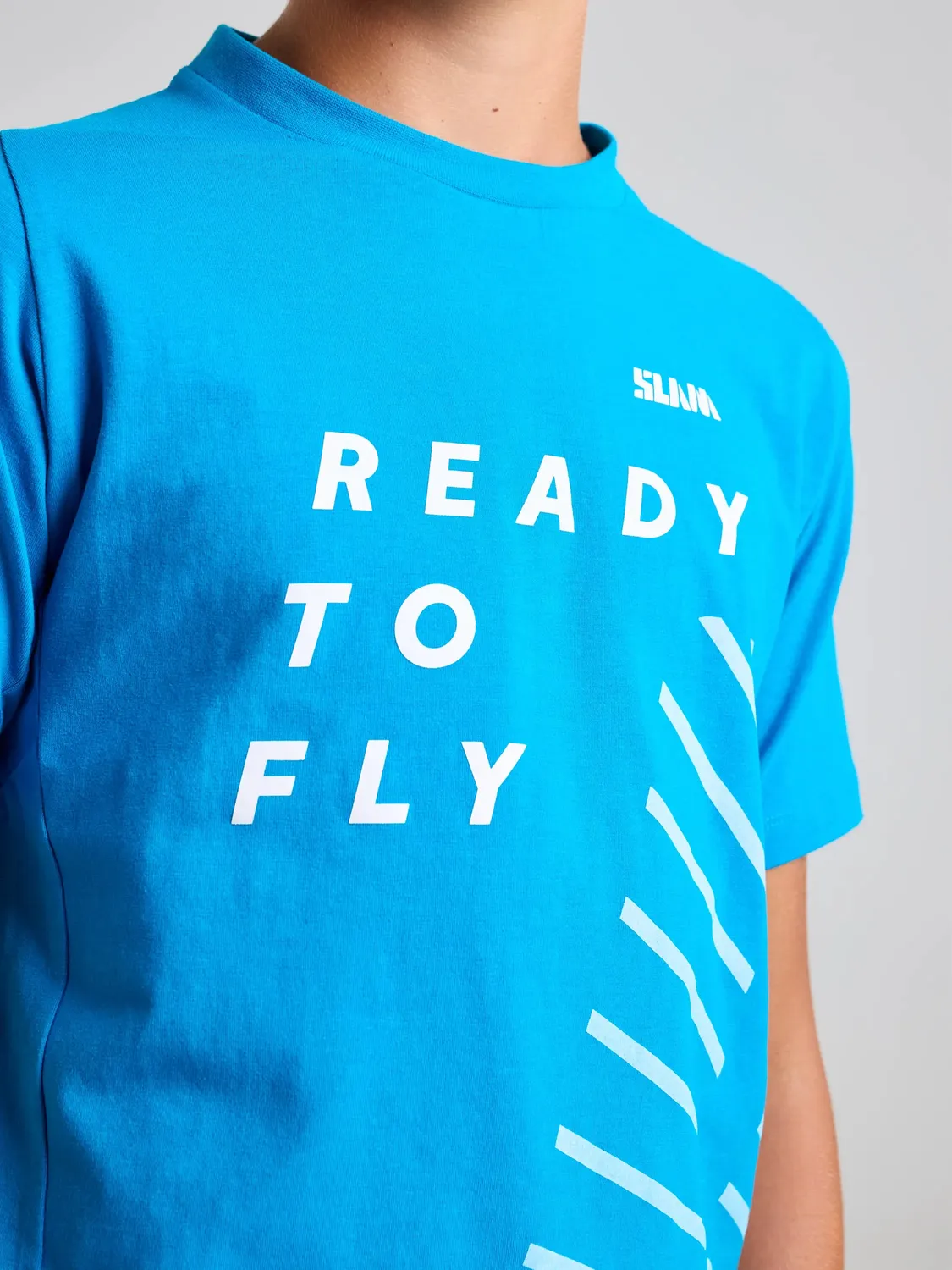 Slam Foil Jr T-shirt SS Greek Blue bambusblanding