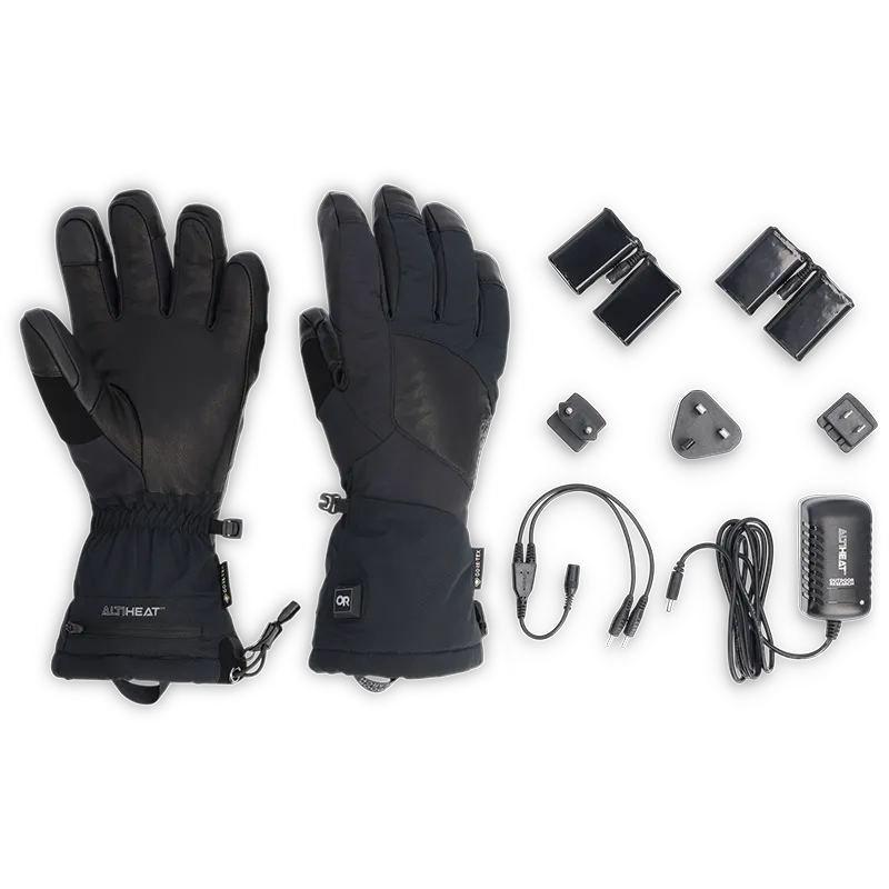 Outdoor Research Prevail Heated GORE-TEX hansker svart