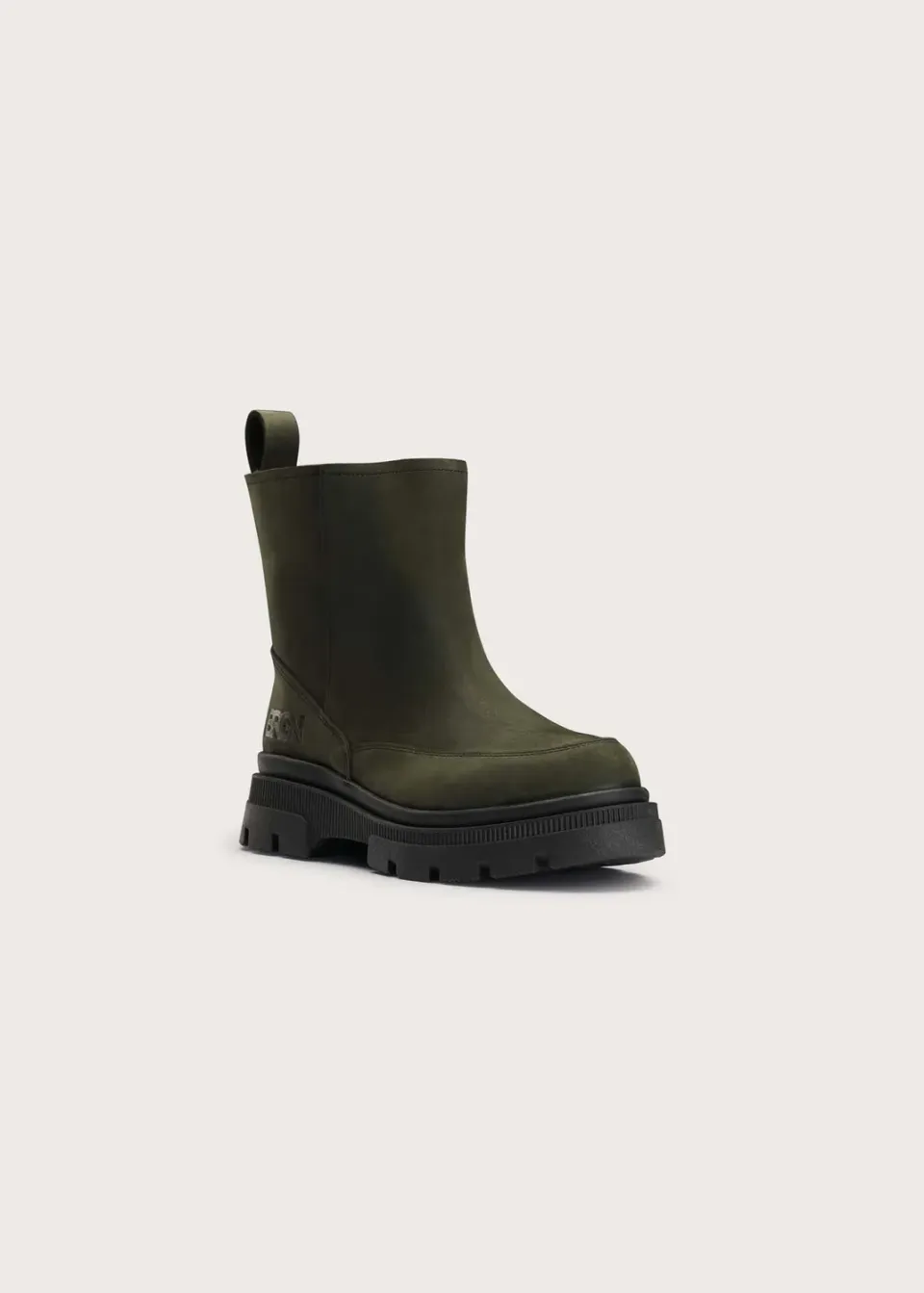 Brgn Pile Slip-in Boots støvler Rosin Dark Green teddyfôr