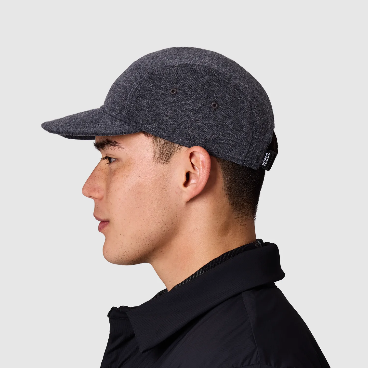 Outdoor Research Crescent Fleece Cap Storm Heather fleececaps merinoull