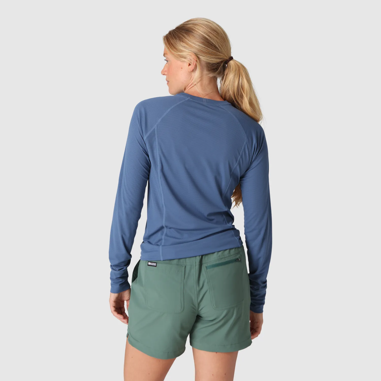 Outdoor Research Echo Long Sleeve Tee langermet trøye Cardinal UPF 15
