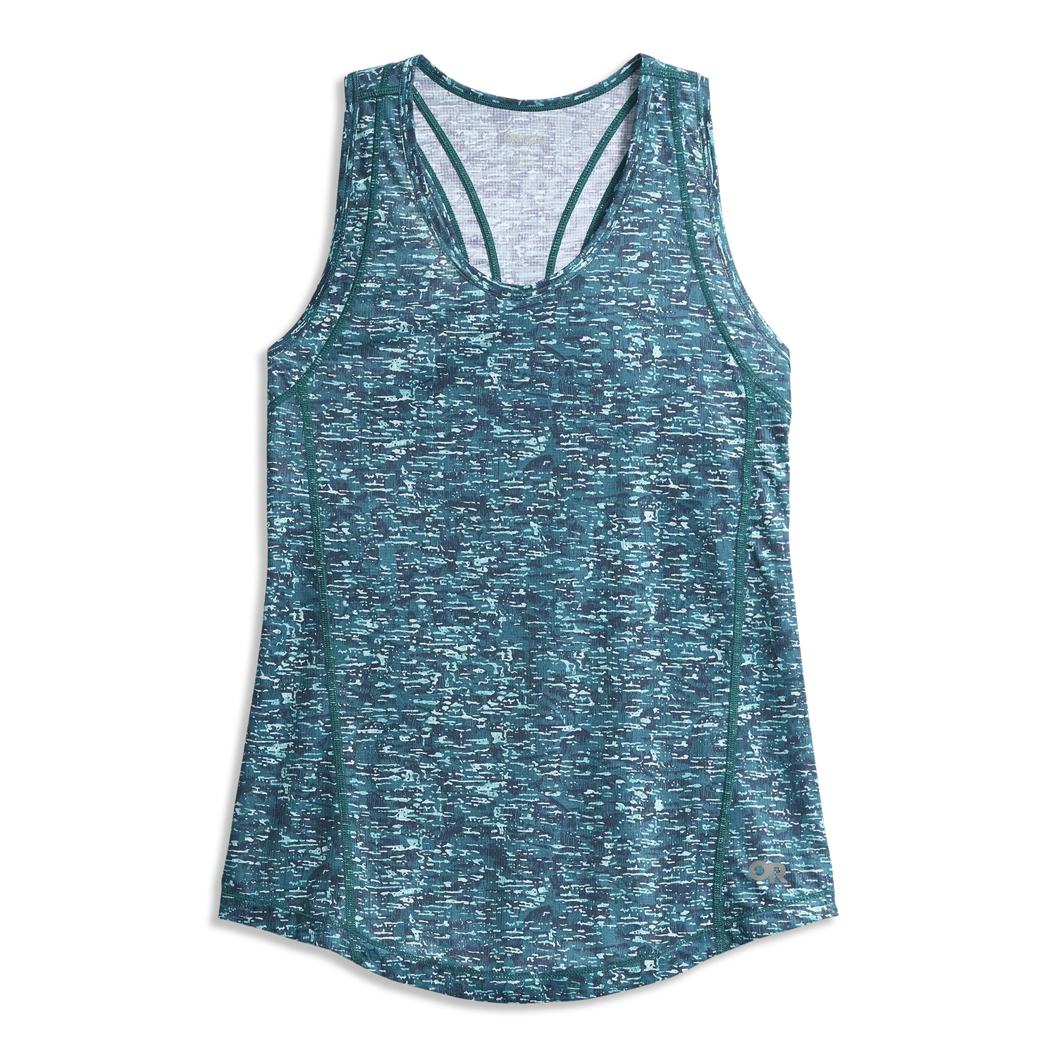 Outdoor Research Echo Tank singlet Mallard Traverse Print