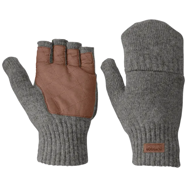 Outdoor Research Lost Coast Fingerless Mitt fingerløse votter ull