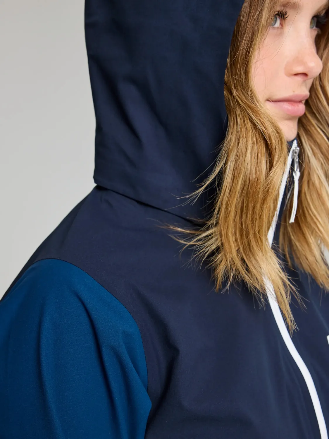 Slam One Design OD WS Hooded Jacket jakke mørk marineblå vanntett