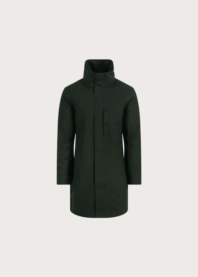 Brgn Sludd Coat regnfrakk herre Rosin Dark Green foret