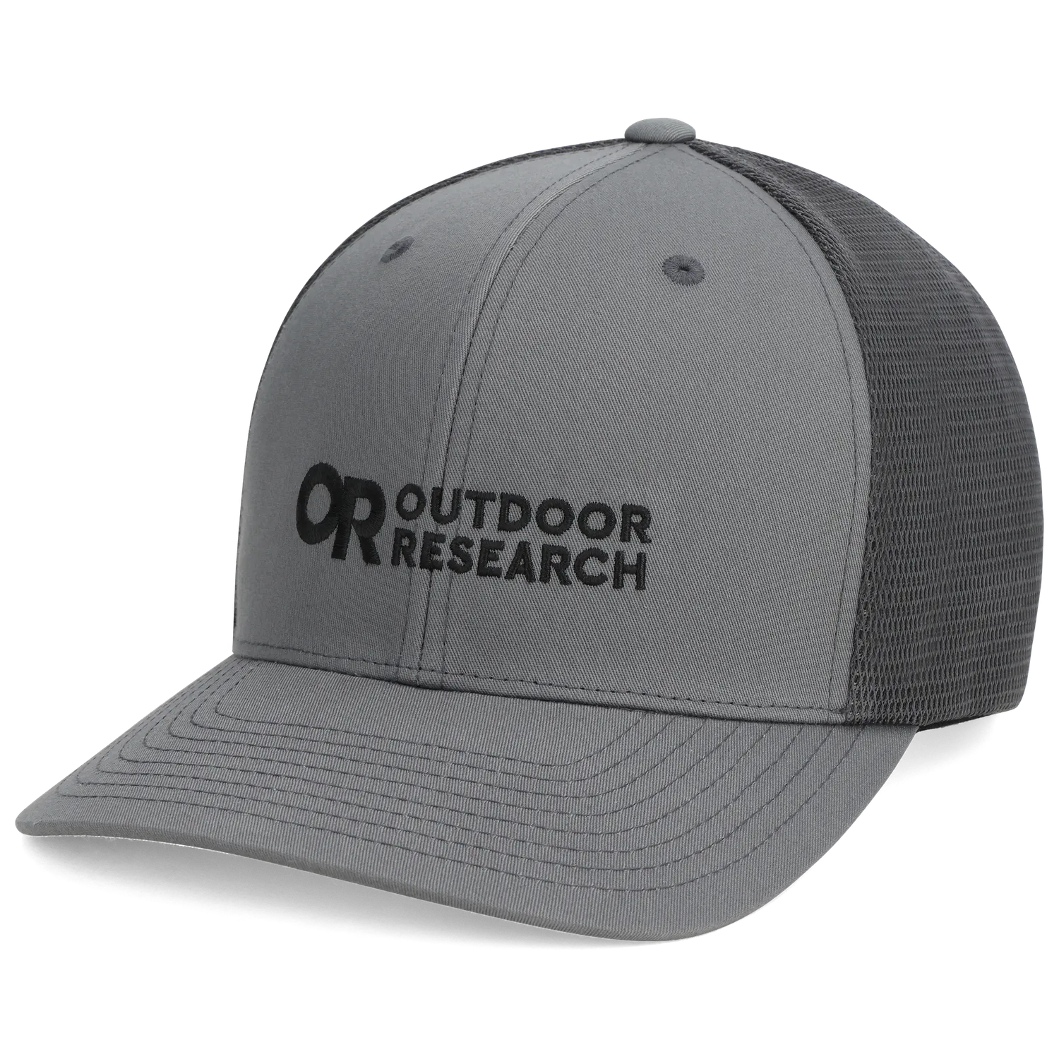 Outdoor Research OR Logo Trucker Hat truckercaps, Dark Navy, justerbar