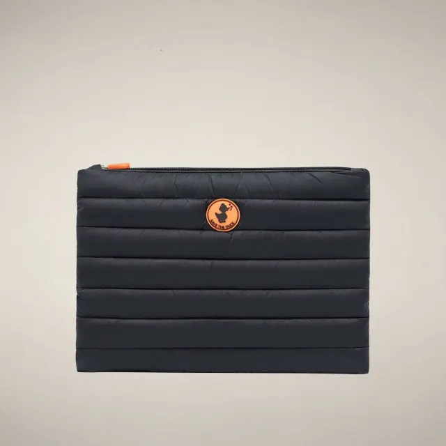 Save The Duck Shaula quiltet pouch TU blåsvart
