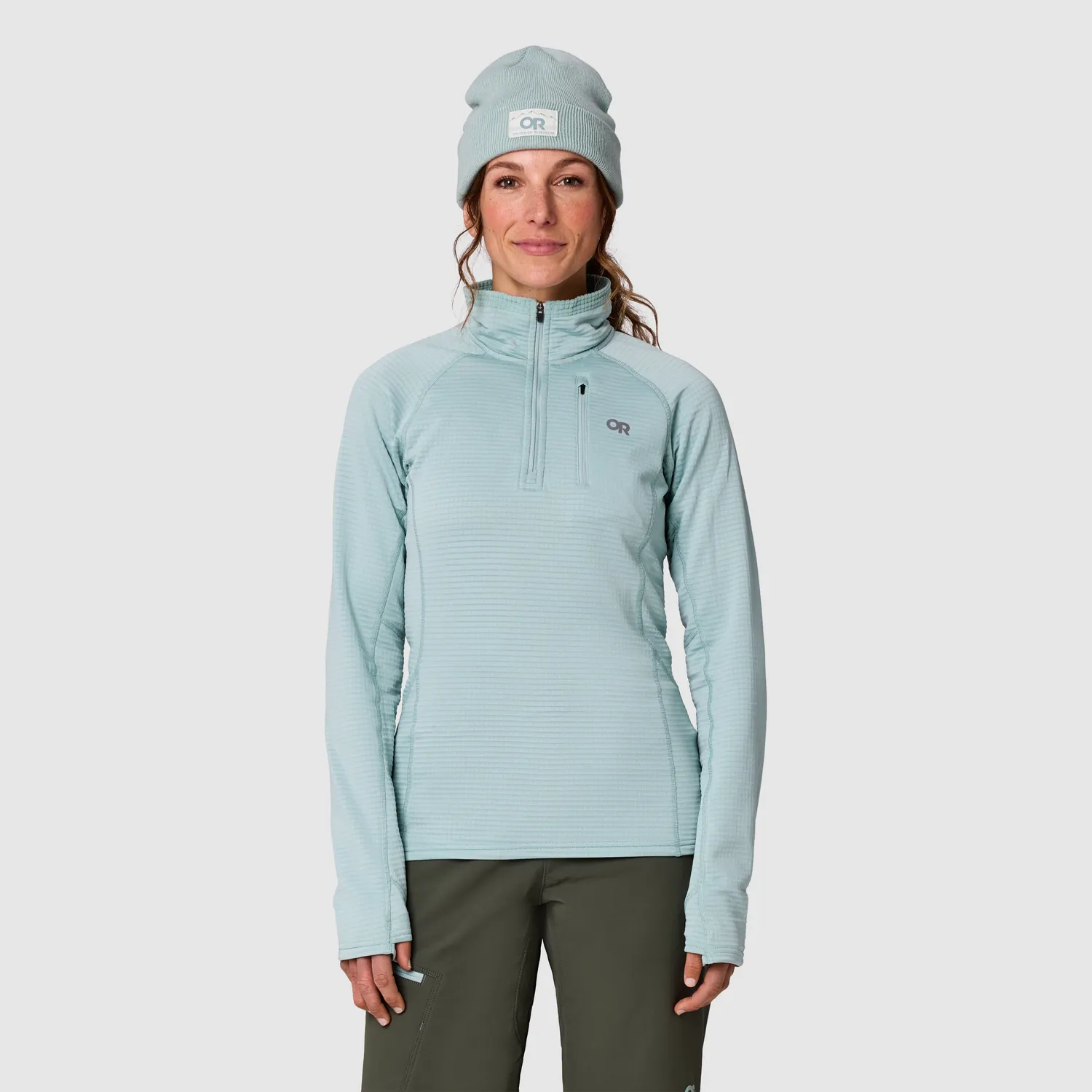 Outdoor Research Vigor Grid Fleece Quarter Zip fleecegenser dame