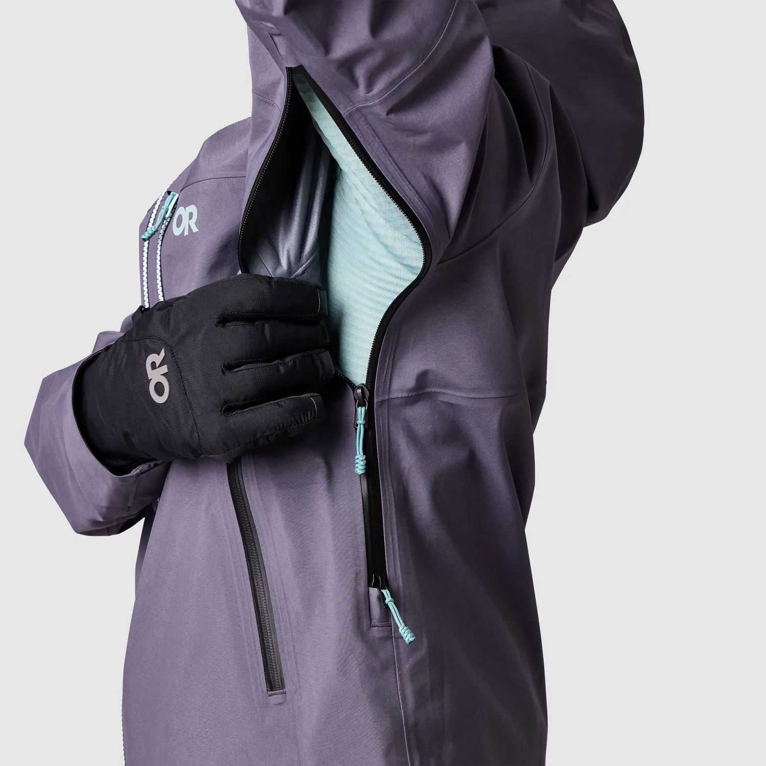 Outdoor Research Hemispheres Team GORE-TEX 3L skalljakke Smoky Quartz