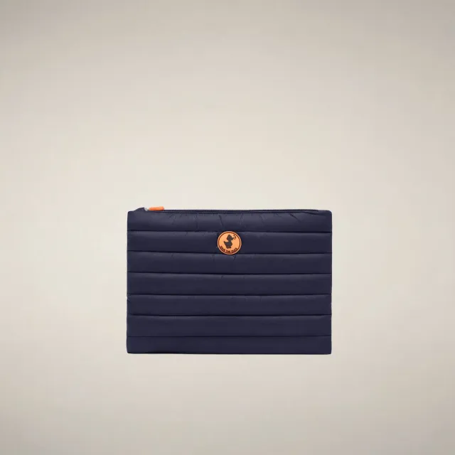 Save The Duck Shaula Big quiltet pouch Navy Blue
