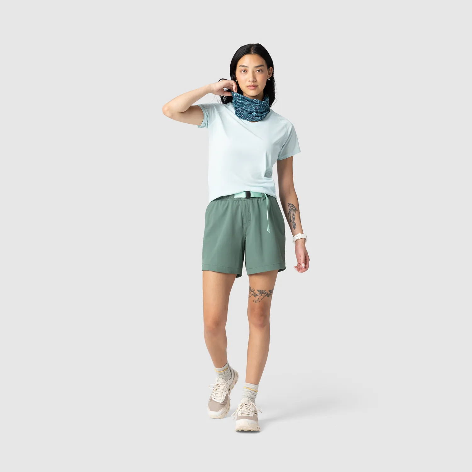 Outdoor Research Echo T-Shirt t-skjorte Tidal XS lett