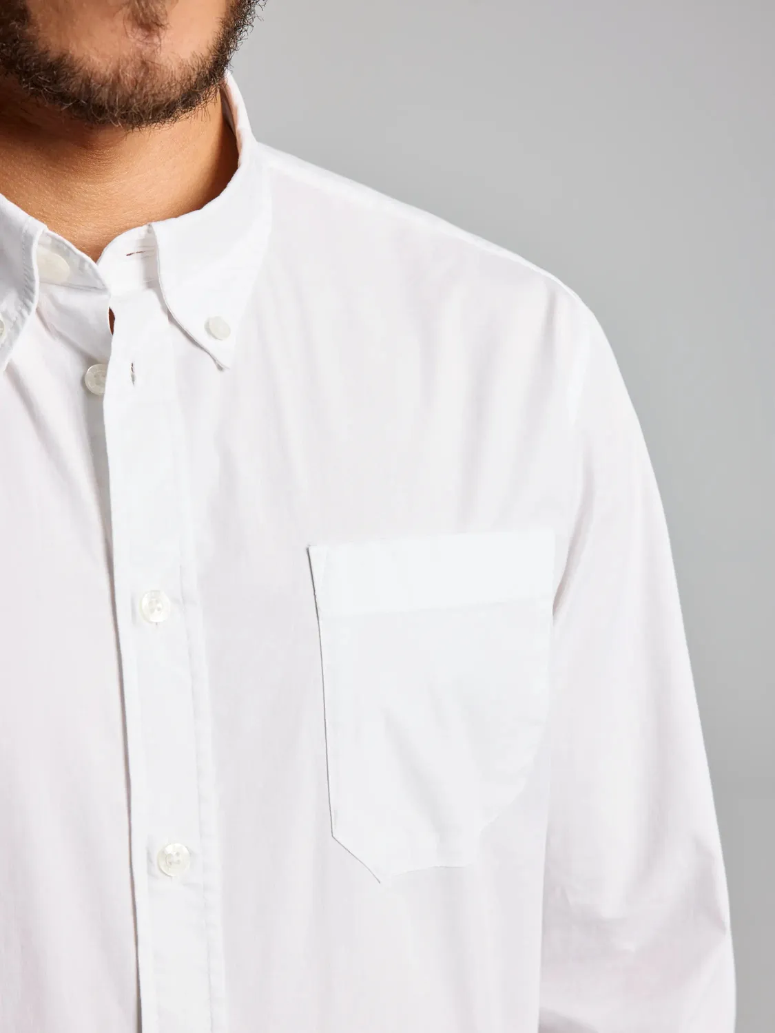 Slam Deck skjorte herre Bright White