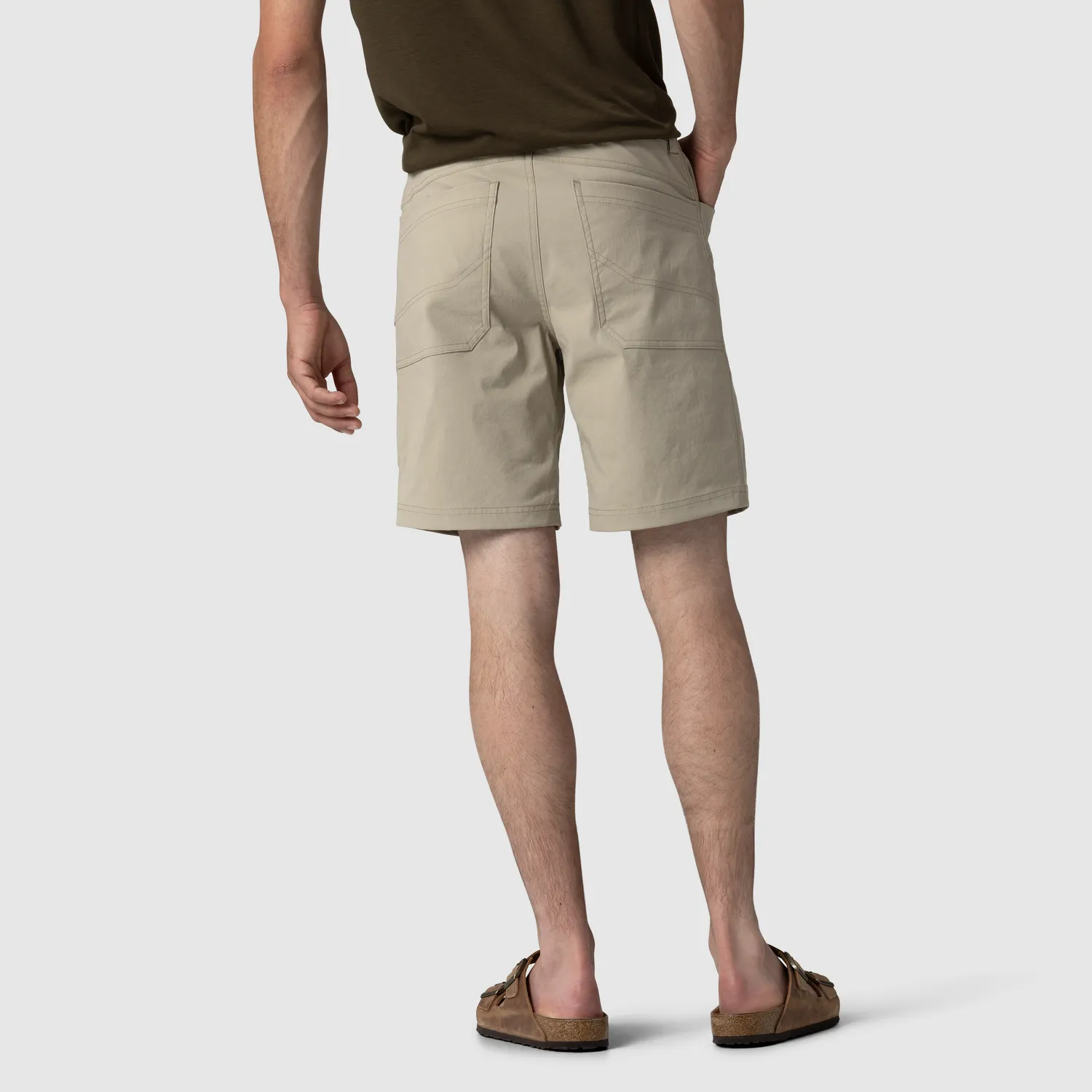 Outdoor Research Timberline Utility Short turshorts herre Ranger Green UPF 50+