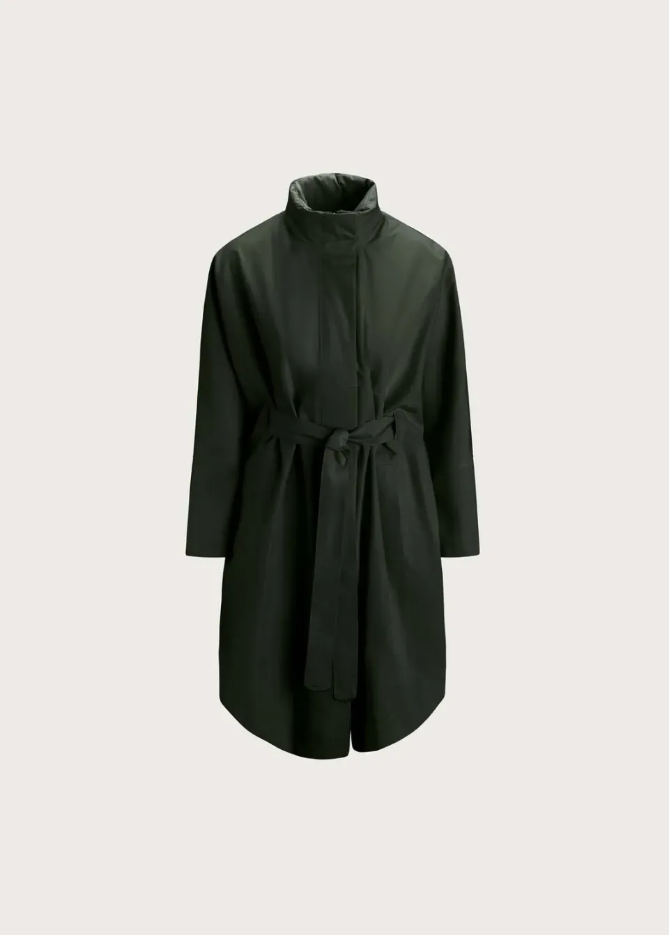 Brgn Bris Poncho regnponcho Rosin Dark Green oversized
