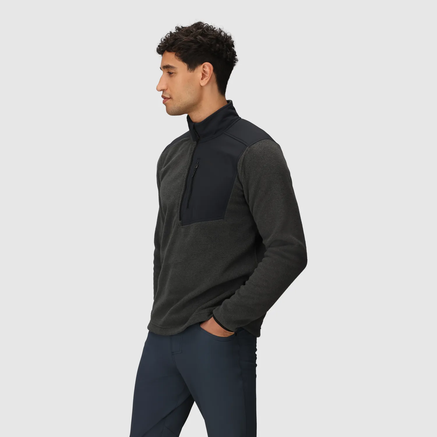 Outdoor Research OR Polartec 200 Half Zip fleecegenser herre