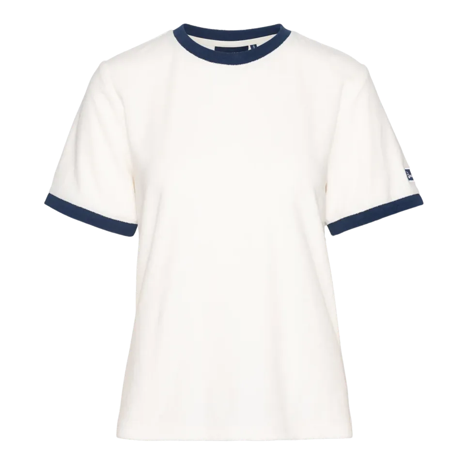 House of Hygge Terry T-skjorte Bonfire offwhite i bomull