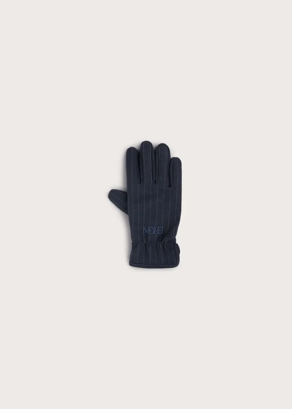 Brgn Gloves hansker Navy Pinstripe S/M–M/L vanntette