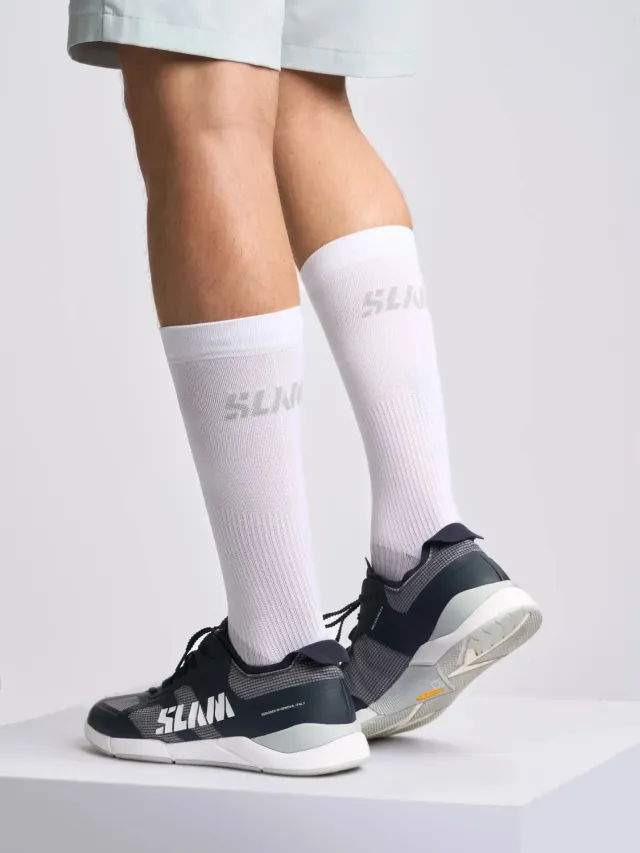 Slam Logo Sock tekniske sokker ankellange