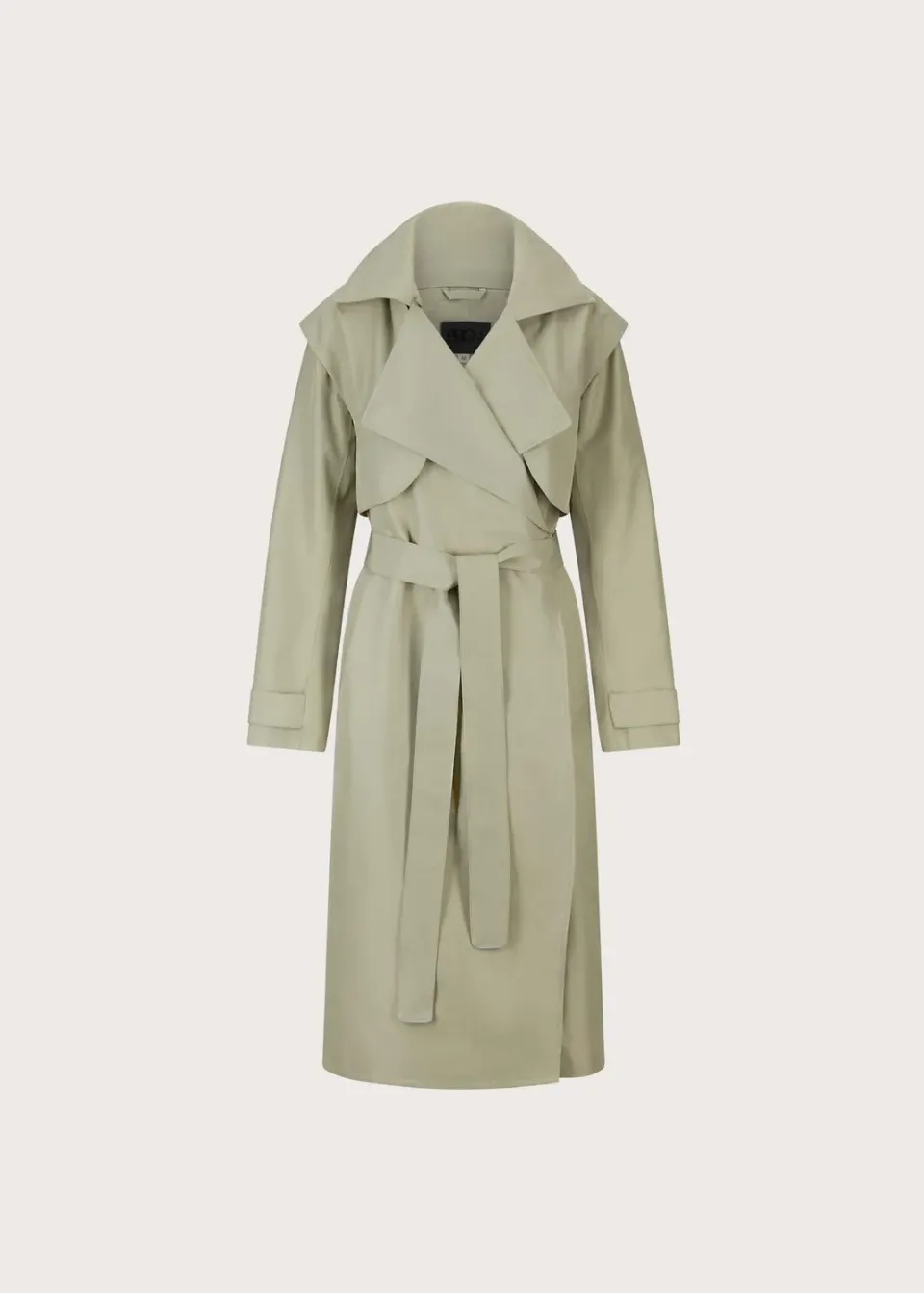 Brgn Regndråpe Trench Coat regnjakke grønn resirkulert