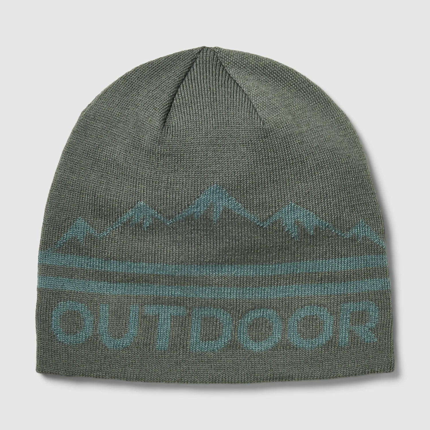 Outdoor Research OR Logo Knit Beanie strikkelue Pro Khaki/Oyster