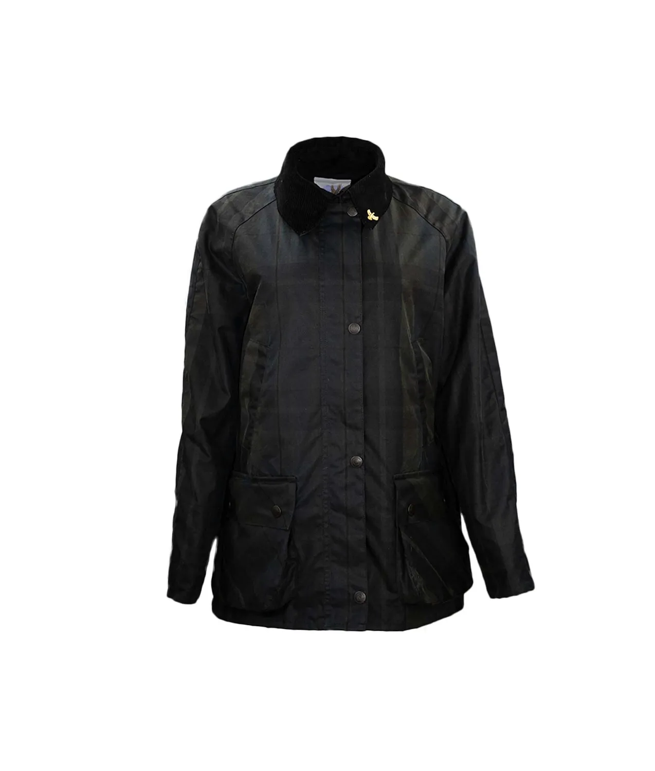 John Partridge Landowner Ladies Landowner Wax Walking Jacket voksjakke Dundee Check