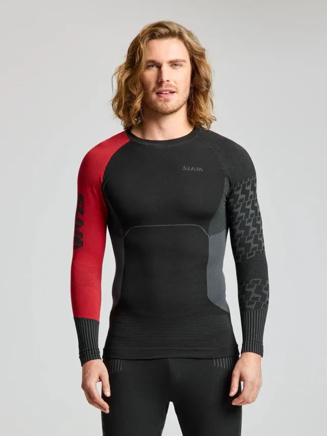Slam PRO Seamless Top LS termotrøye langermet Dryarn