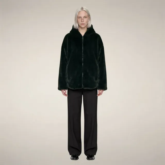 Save The Duck Davina jakke dame nori green vendbar