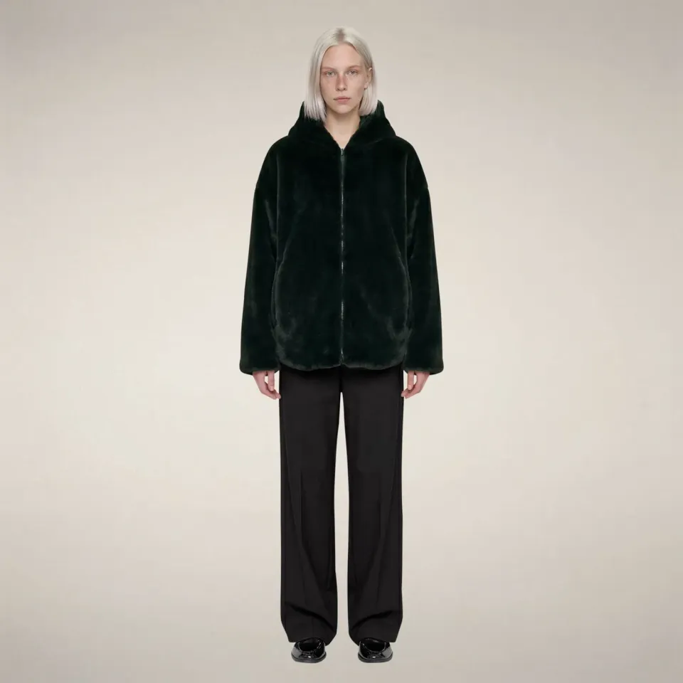 Save The Duck Davina jakke dame nori green vendbar