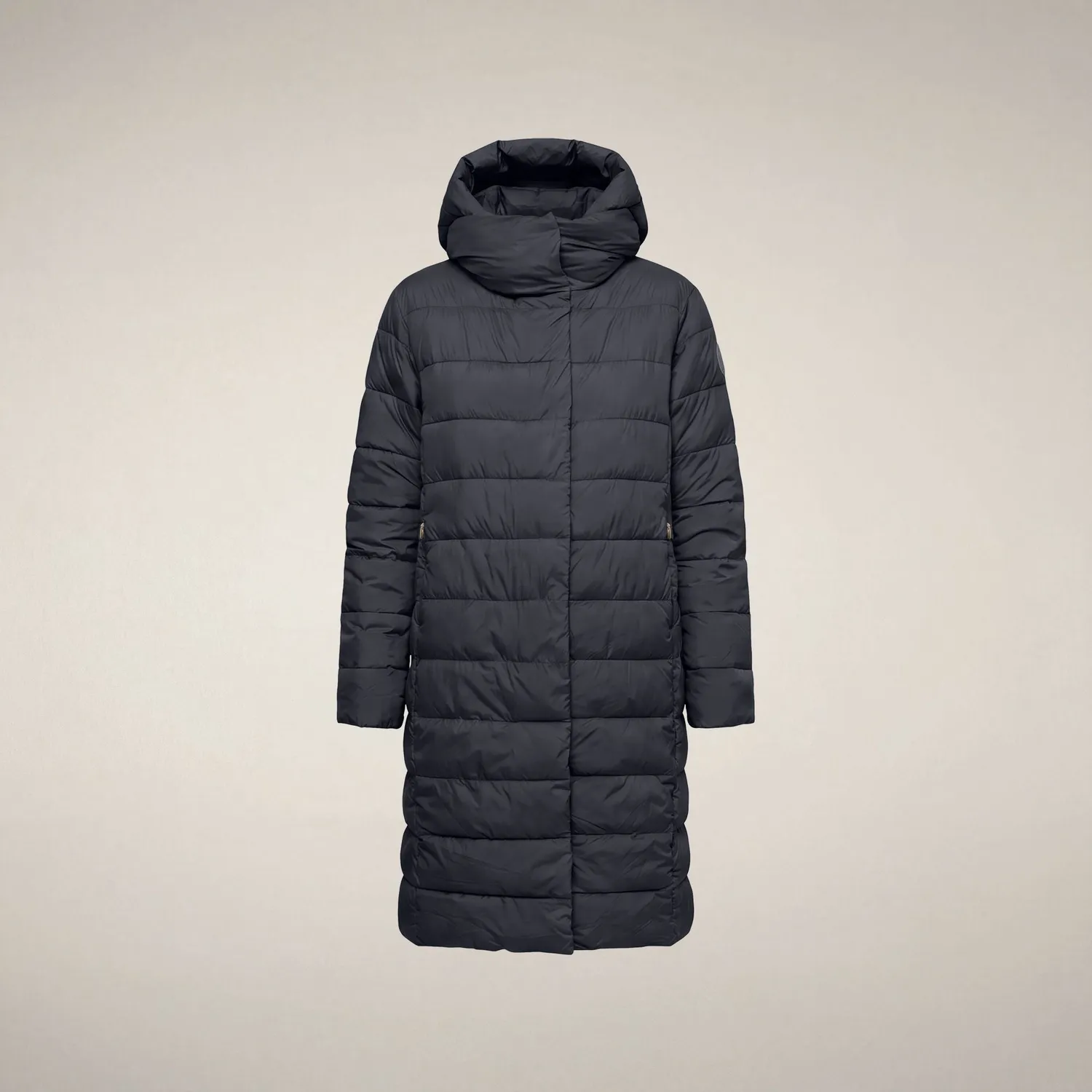 Save The Duck Caramel kåpe dame Blue Black lett