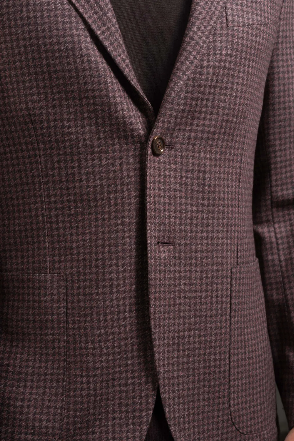 Moorer AUDLEY-WCW blazer aubergine ull bomull kasjmir