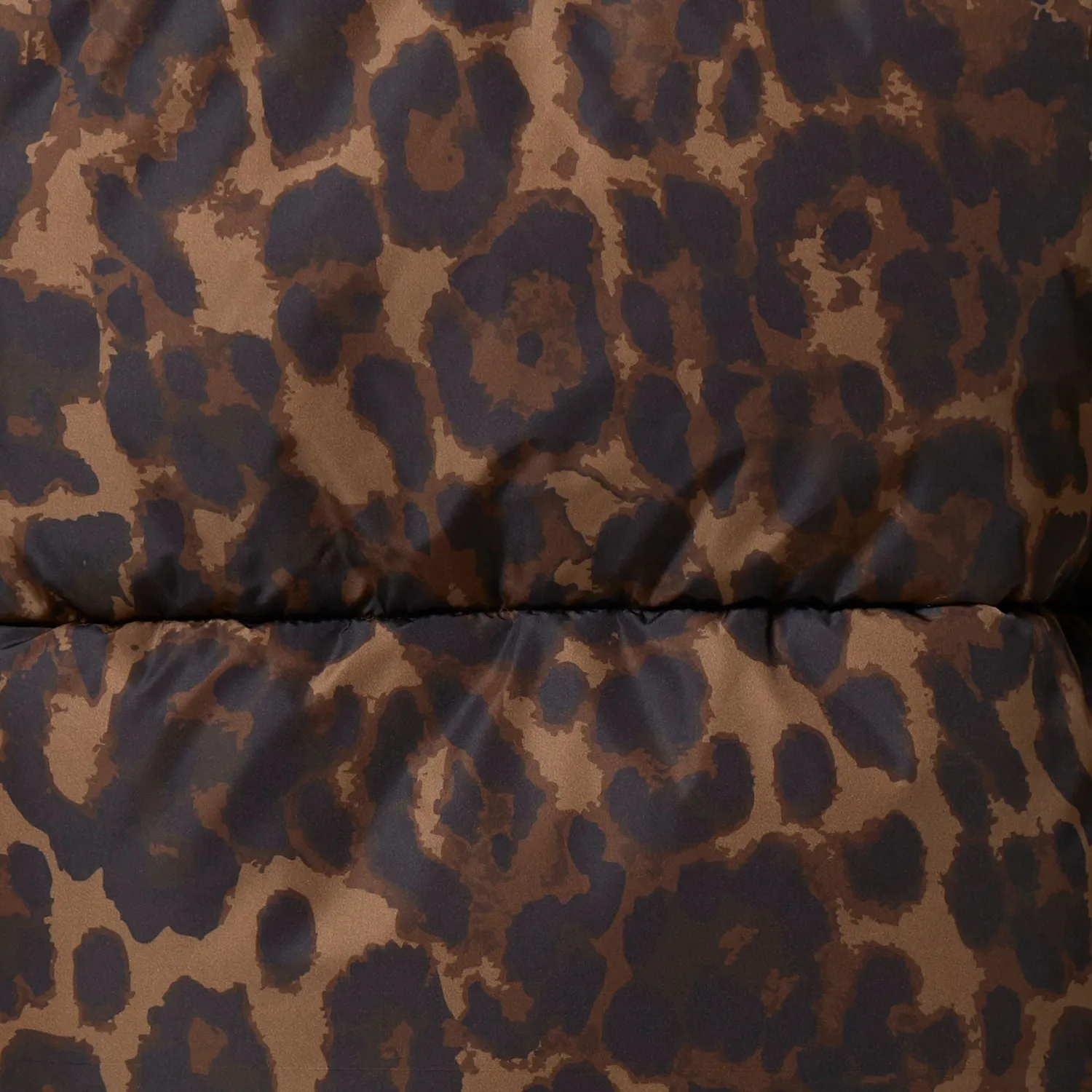 Save The Duck Rhiannon cropped boblejakke dame leopard