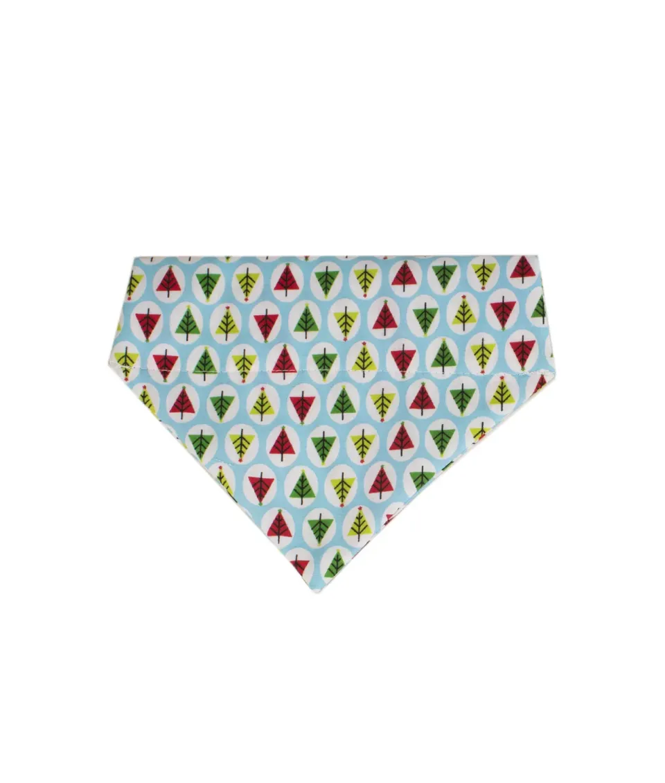 John Partridge Dog Christmas Bandana bandana Trees