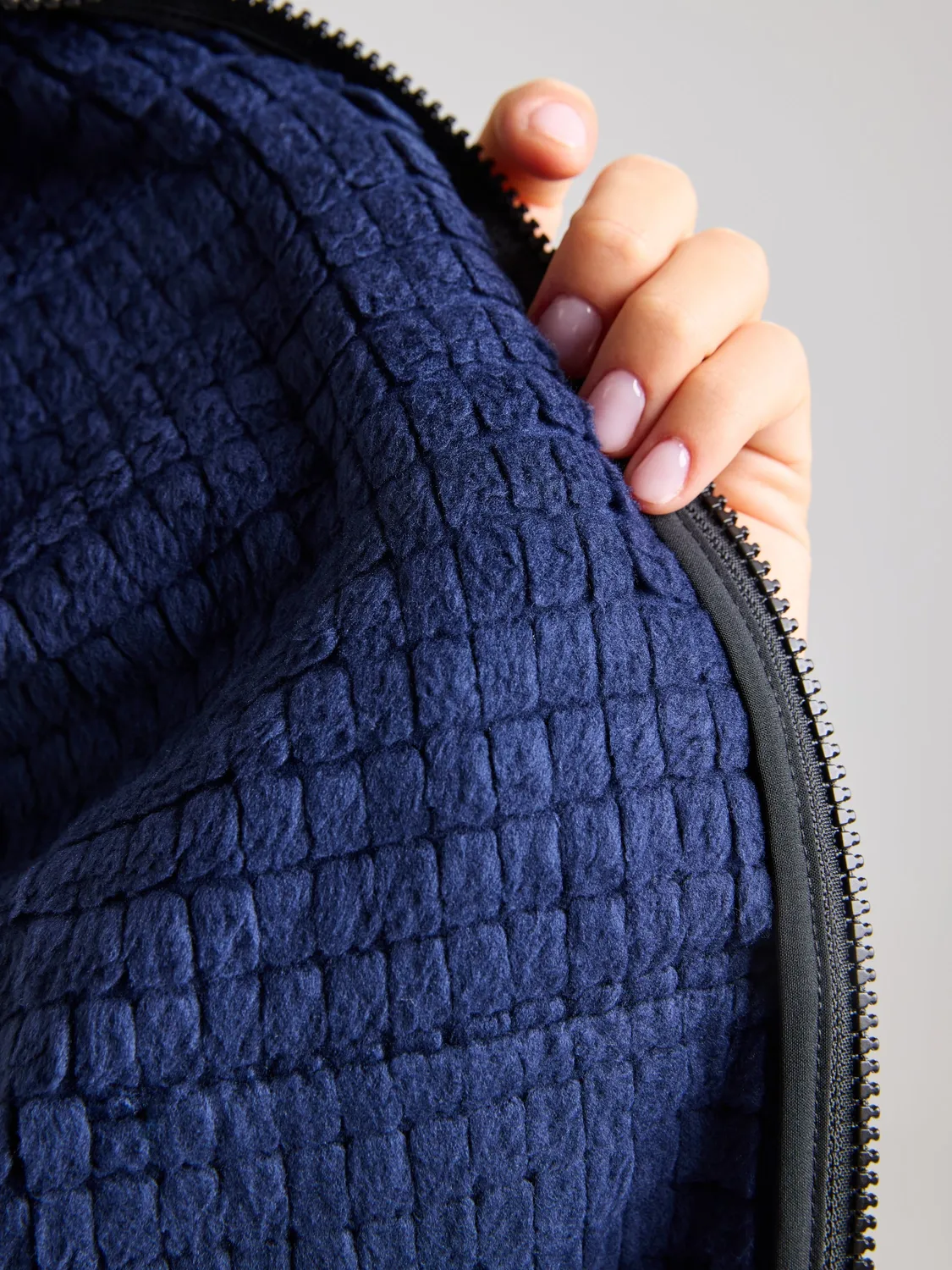 Slam Minnie Bear Jacket fleecejakke Blue Shadow dame