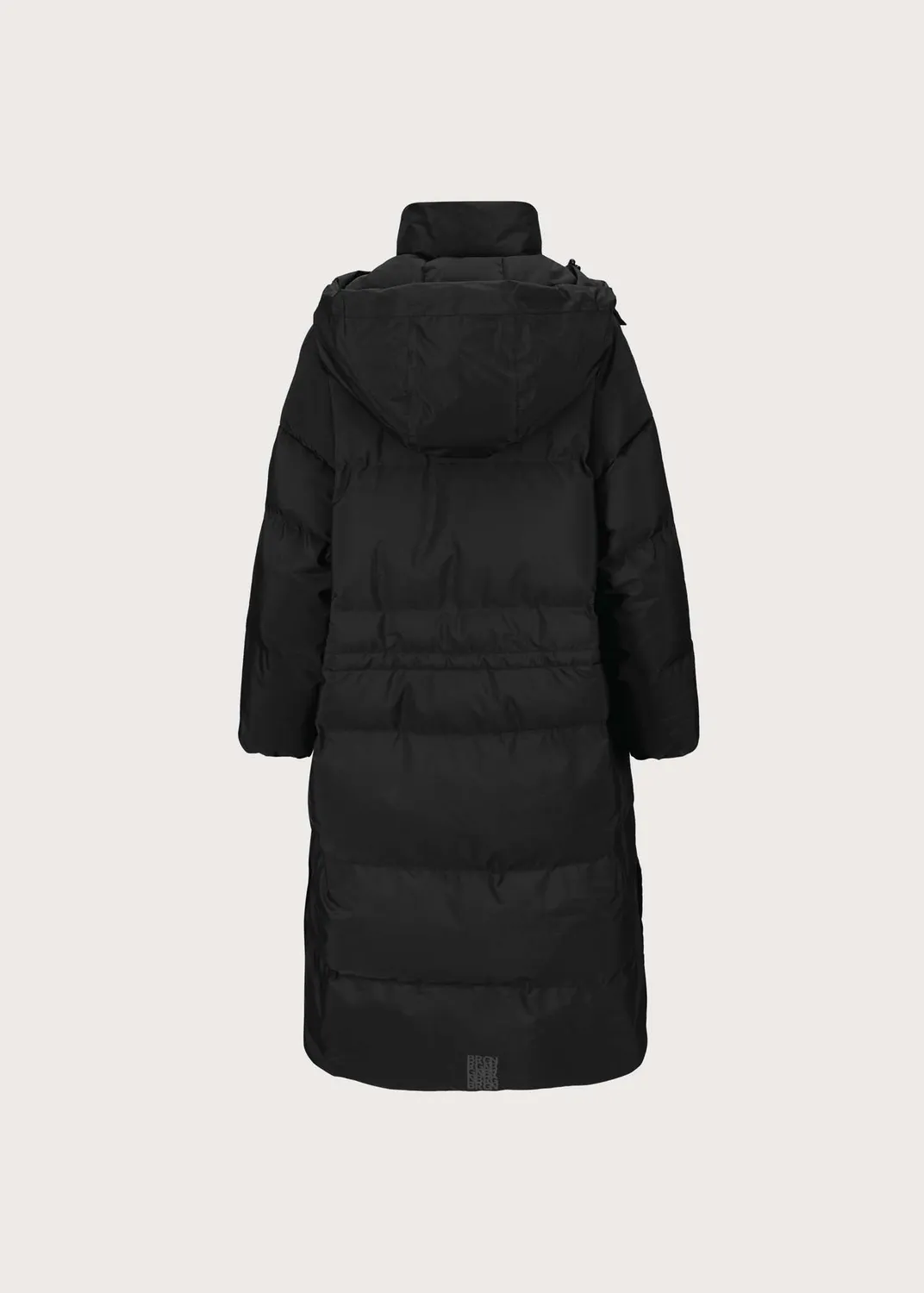 Brgn Snøfall Coat vinterkåpe svart dun