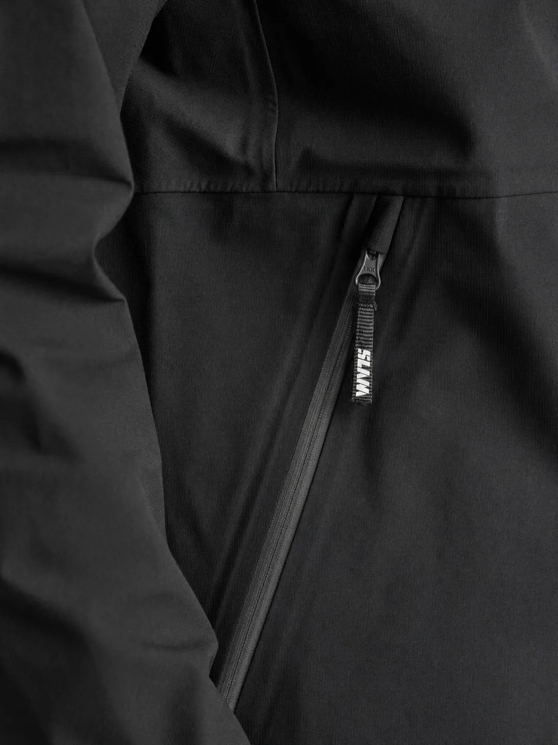 Slam ETNZ OD Hooded Jacket regnjakke svart hette