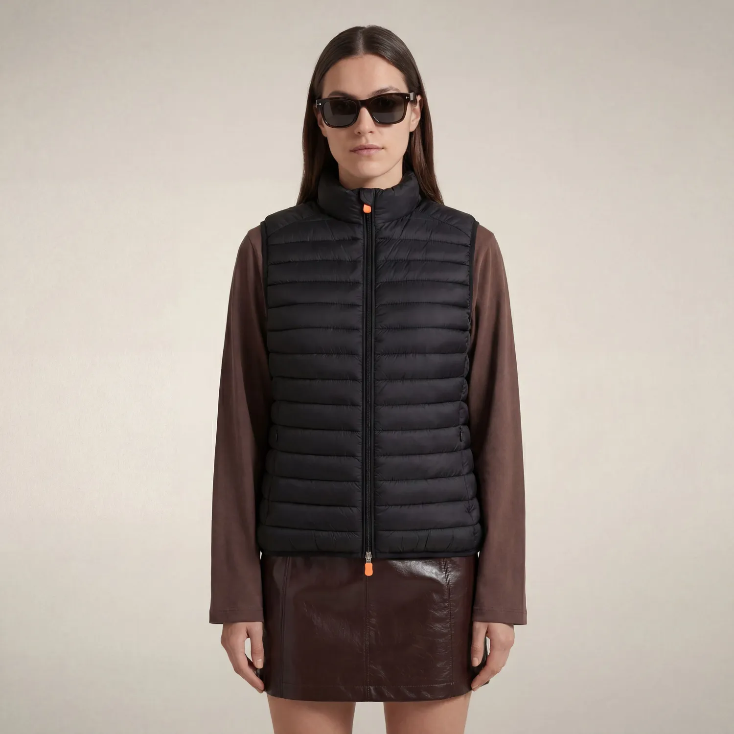 Save The Duck Icons Charlotte quiltet vest dame svart