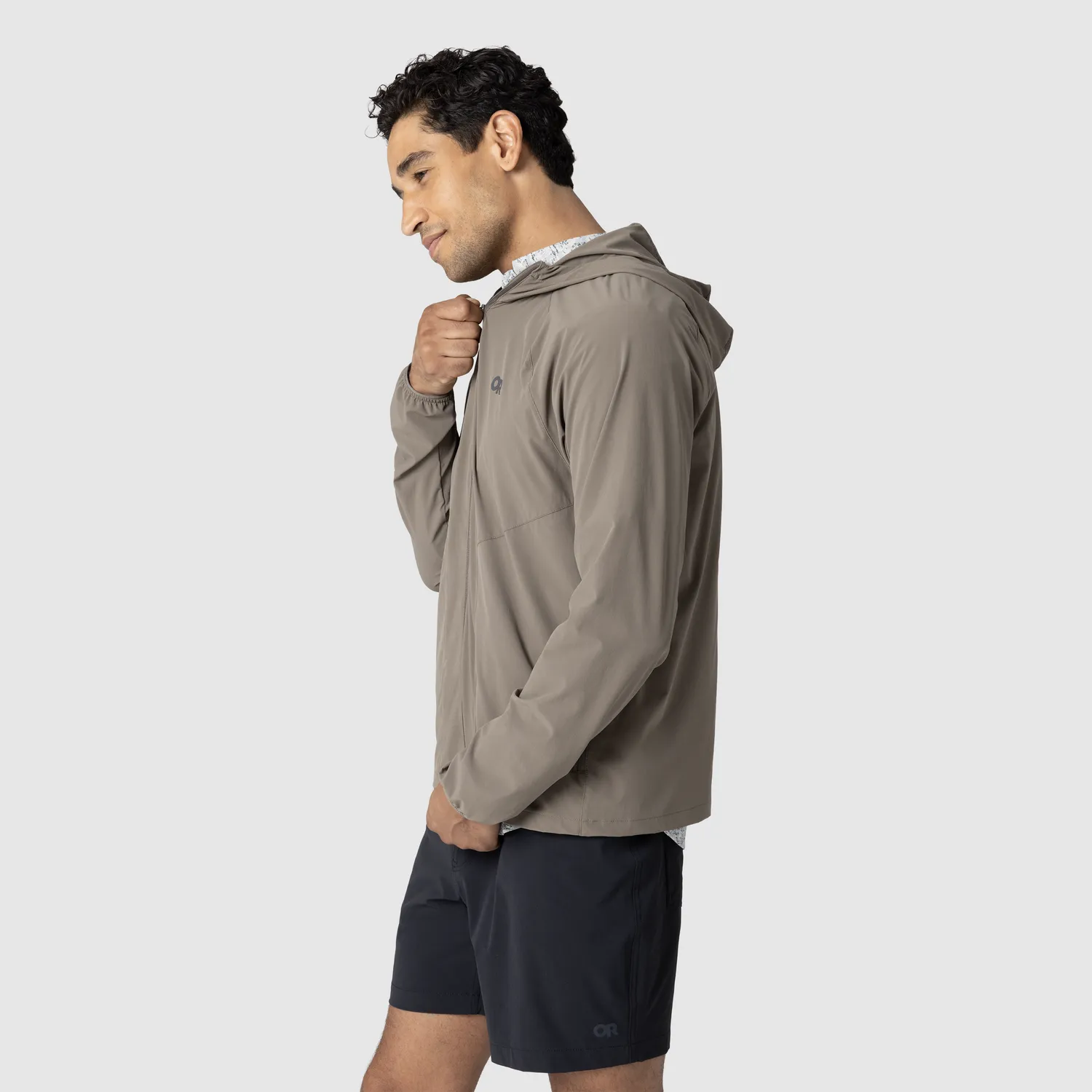 Outdoor Research Astroman Full Zip Sun Hoodie solhettegenser herre UPF 30