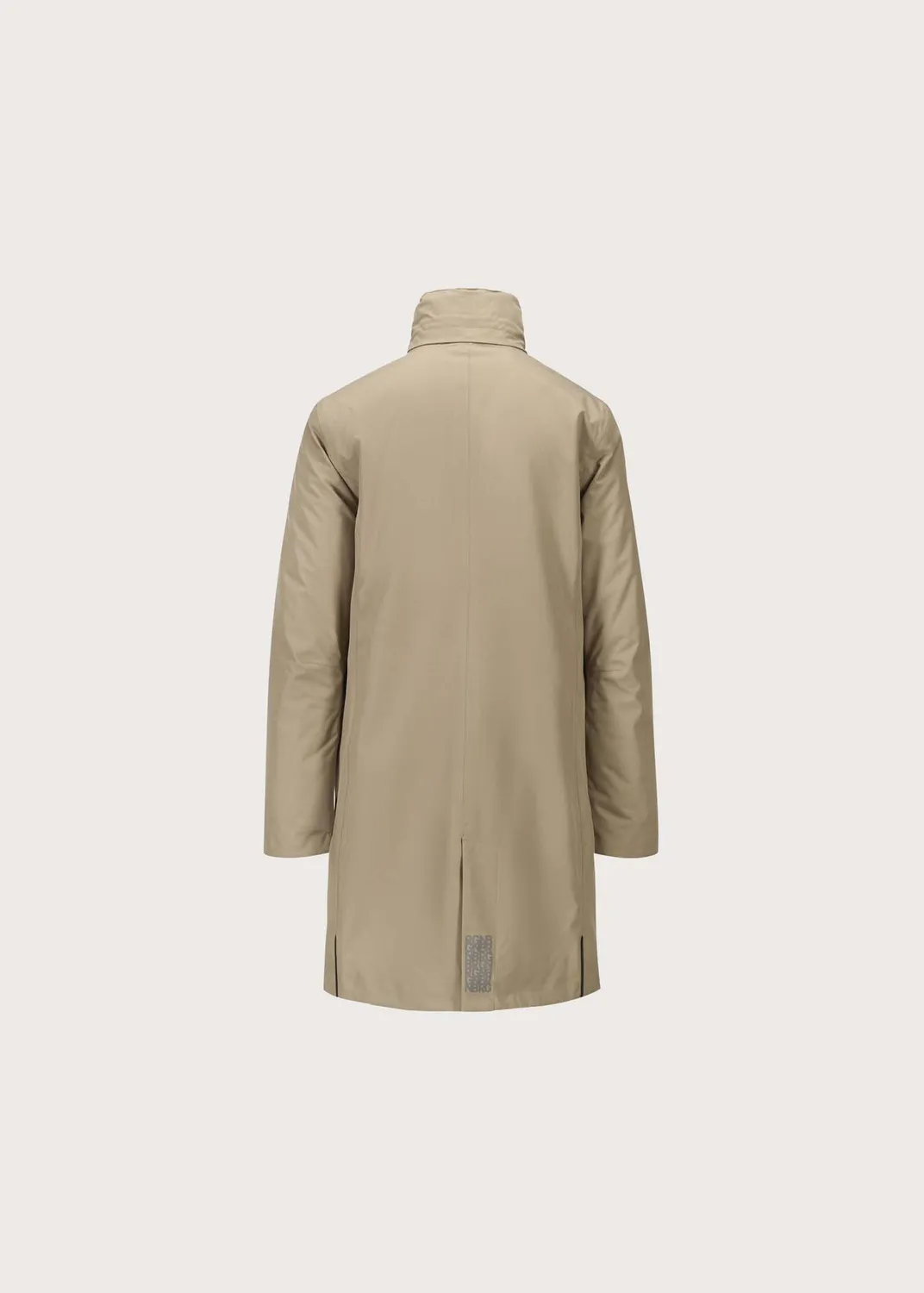 Brgn Sludd'n Coat frakk Taupe herre foret vanntett