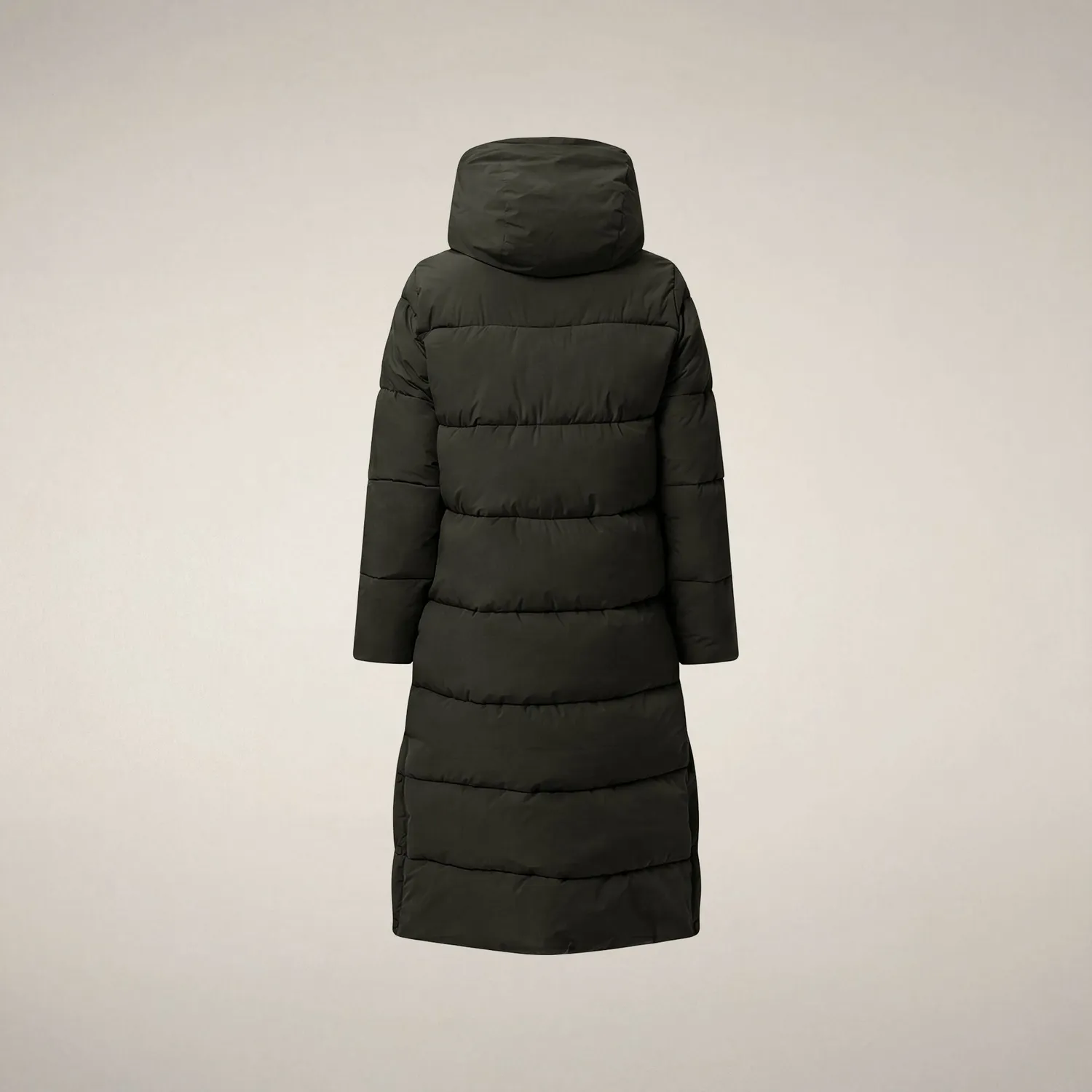 Save The Duck Zendaya parkas Land Green ekstra lang