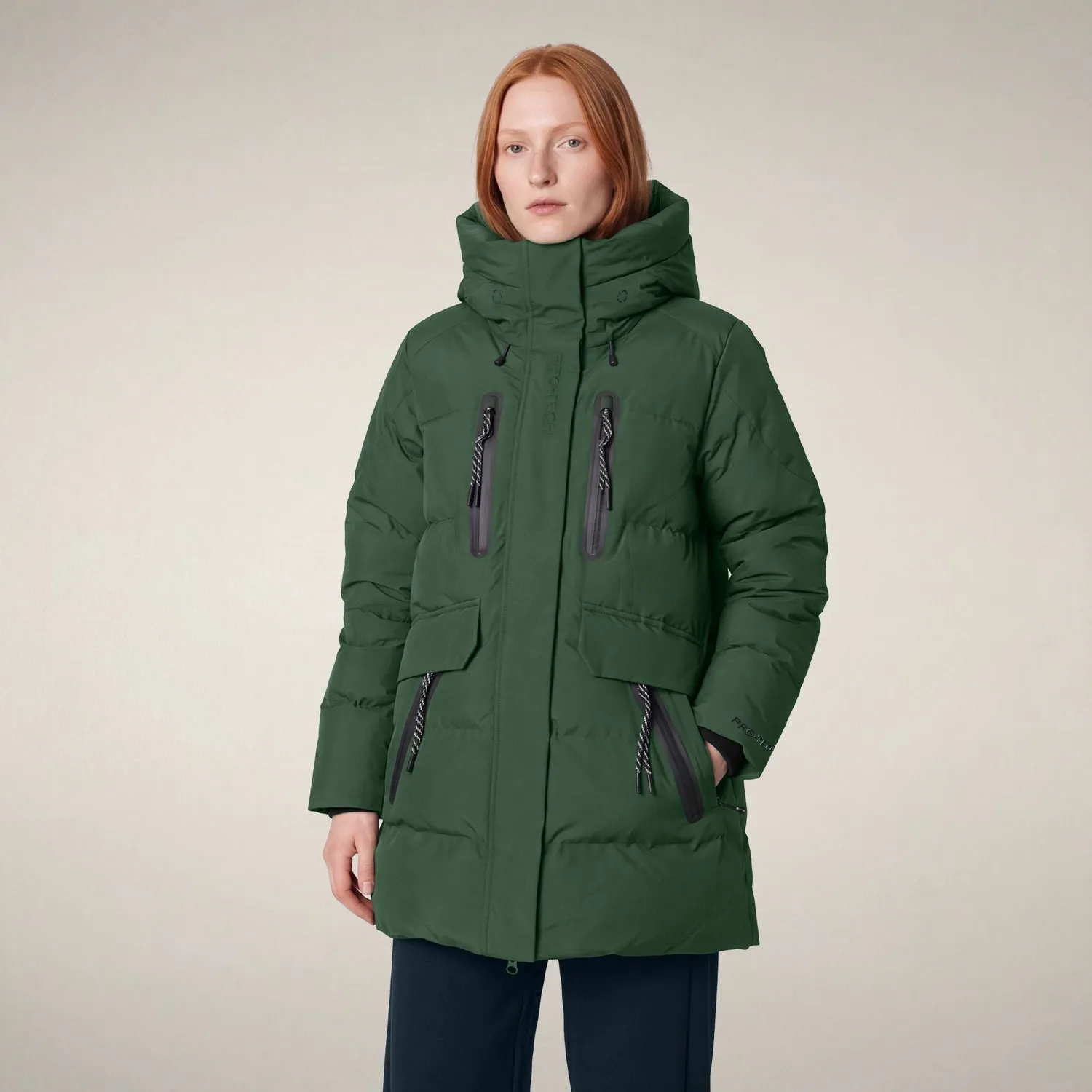 Save The Duck Protech Women's Parka K2 parka 0/XS vanntett