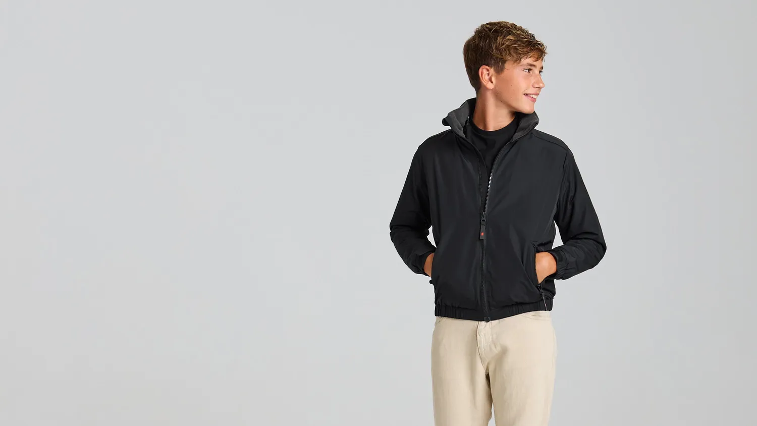 Slam Jr Sailing Warm Jacket seiljakke barn 8–14 vind- og vannavvisende