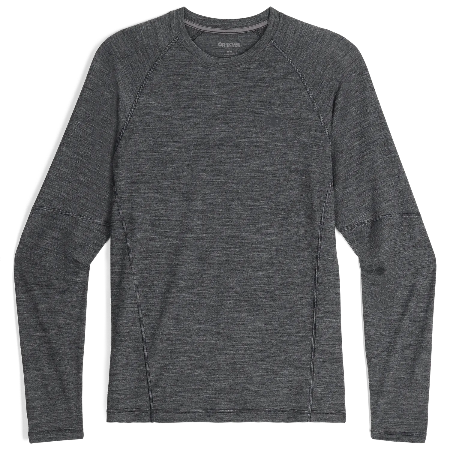Outdoor Research Alpine Onset Merino 150 Crew ulltrøye Black Heather