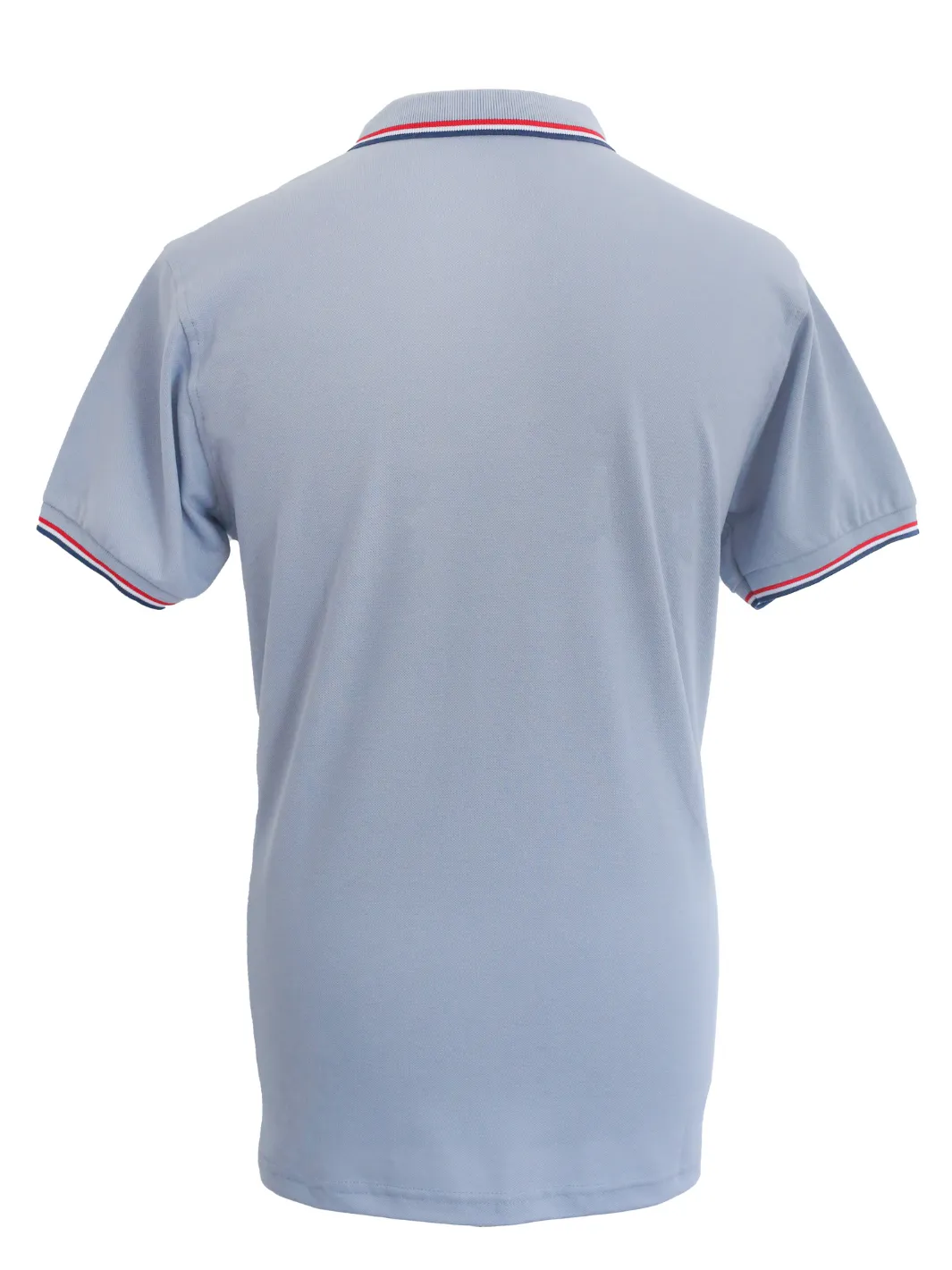 John Partridge Tipped Polo Shirt poloskjorte grå bomull S–2XL