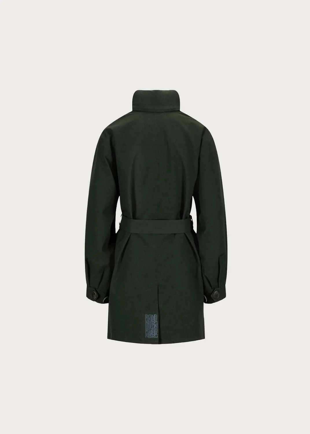Brgn Rossby Coat regnjakke Rosin Dark Green 20 000 mm