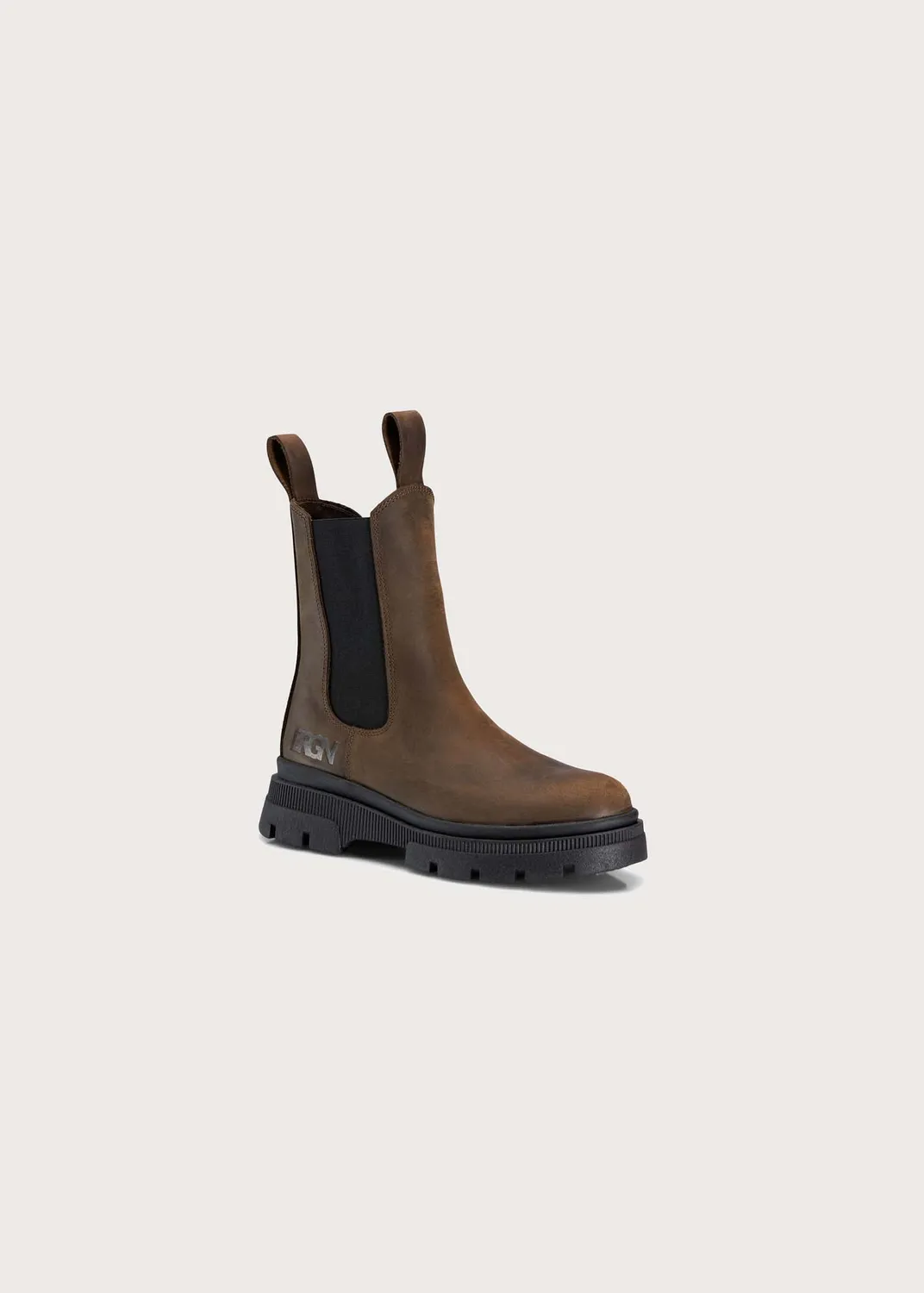 BRGN Chelsea Boot nubuck boots brun