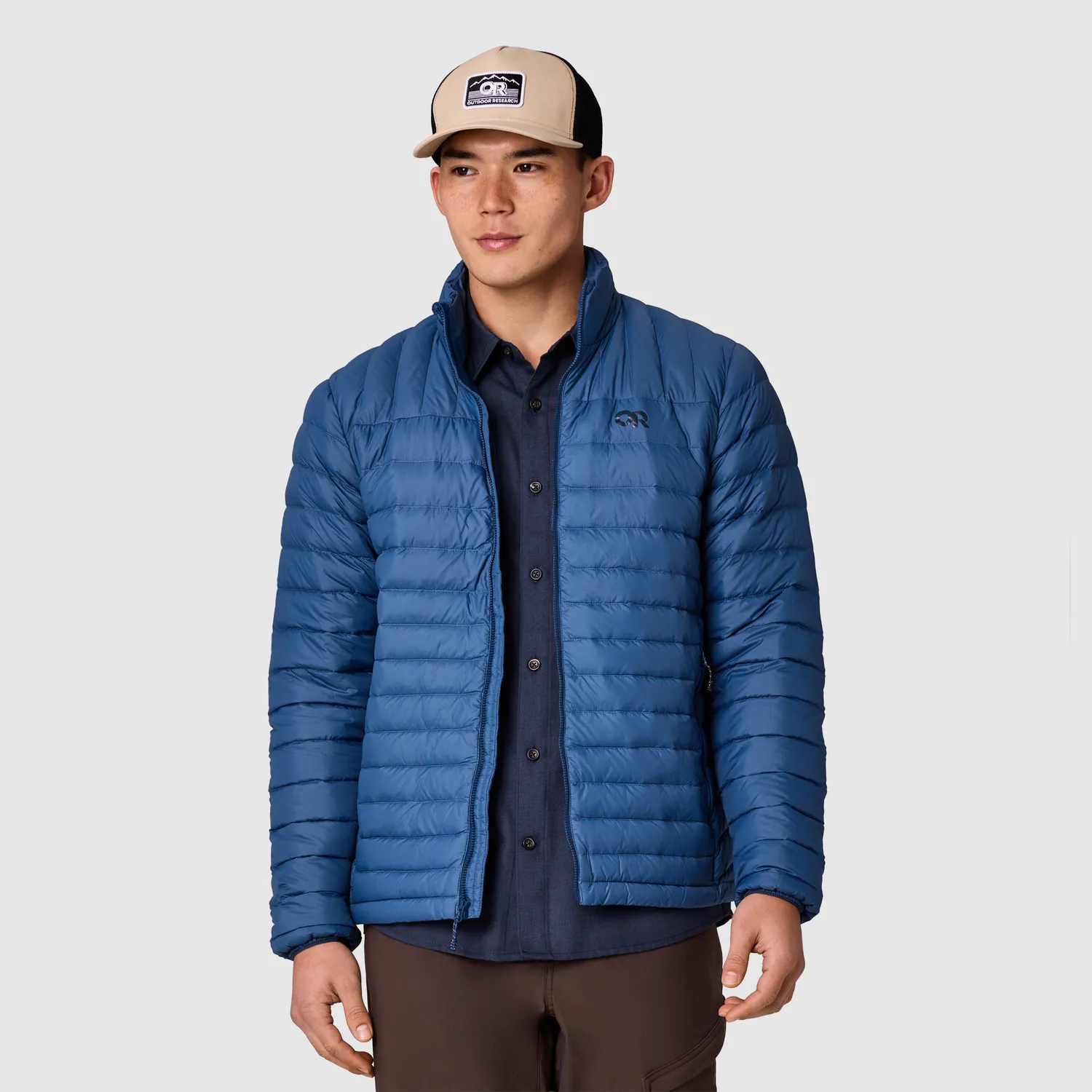 Outdoor Research Transcendent Down Jacket dunjakke herre Skyline