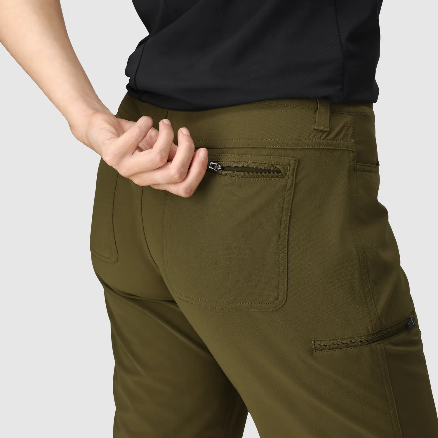 Outdoor Research Ferrosi Capris capribukse Dark Olive dame UPF 50+